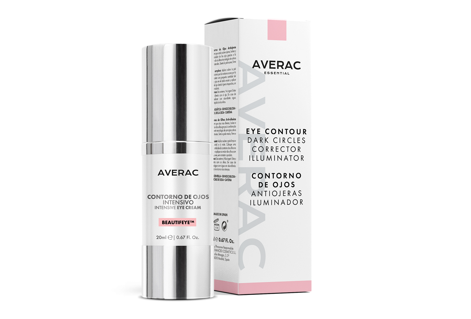 CONTORNO DE OJOS ANTIOJERAS ILUMINADOR AVERAC